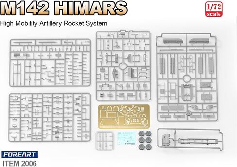1/72 M142 'Himars' High Mobility Artillery Rocket System Foreart 2006 in Saudi Arabia