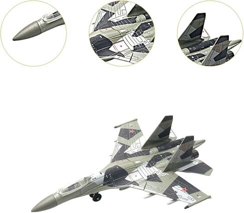 1/72 Scale Fighter Model Model Ket Motor Marks Collection Collection Building Building Builds Educational for Bedroom Home Cafe ، SU57S in Saudi Arabia