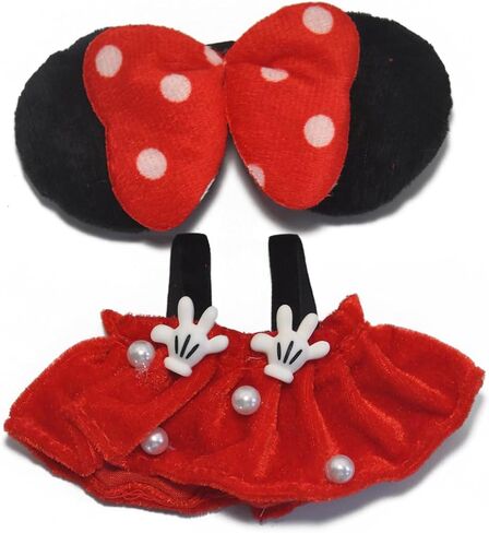 17cm Doll Clothes Set (NO Doll), Fashion Accessories Set with Hat, Outfit and Shoes, Unique Style Clothes for 6.7 Inch (Little Maid) in Saudi Arabia