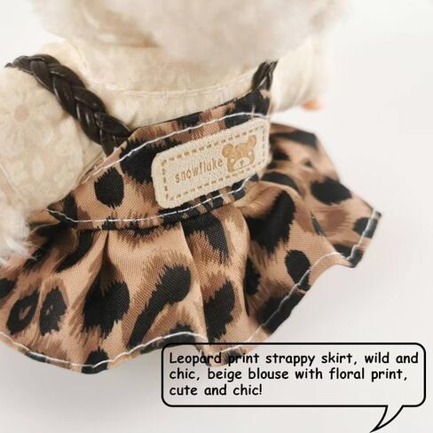 مجموعة Doll Outfit لـ 17 سم ، فساتين أزياء متميزة مع إكسسوارات ، حزمة أنيقة للدمى الأنيقة والأناقة ، (لا دمية) in Saudi Arabia