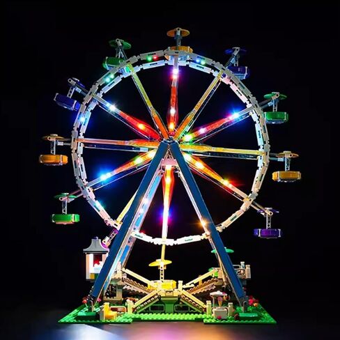 LED Light Fixture, Compatible with Lego 10247 Ferris Wheel Block Model LED Lights, Light Set Lights, Toy Model Lighting Accessories (Model Not Included) in Saudi Arabia
