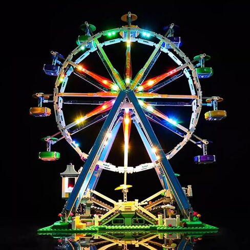 LED Light Fixture, Compatible with Lego 10247 Ferris Wheel Block Model LED Lights, Light Set Lights, Toy Model Lighting Accessories (Model Not Included) in Saudi Arabia
