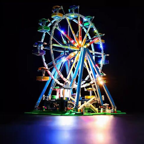 LED Light Fixture, Compatible with Lego 10247 Ferris Wheel Block Model LED Lights, Light Set Lights, Toy Model Lighting Accessories (Model Not Included) in Saudi Arabia