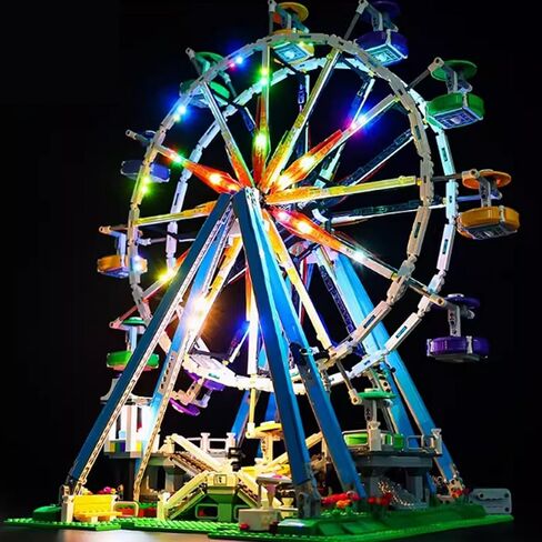 LED Light Fixture, Compatible with Lego 10247 Ferris Wheel Block Model LED Lights, Light Set Lights, Toy Model Lighting Accessories (Model Not Included) in Saudi Arabia