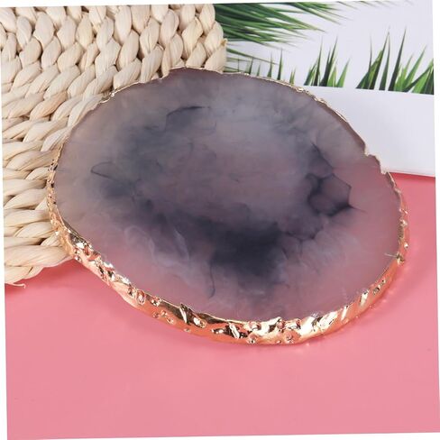 Professional Resin Nail Art Mixing Palette Round Paint Tray for Nail Trim for Makeup Artists and Suitable for and Blending in Saudi Arabia