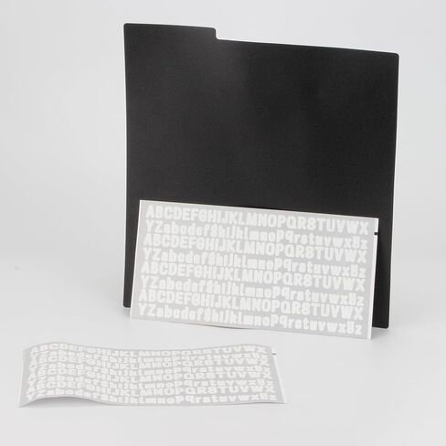 30 PCS VINYL RECORD Dividers ، 12.5 × 13.5 بوصة سجلات سجل الفينيل مع ملصقتين أبيض A-Z أبيض ، ملف DVD CD FILE ALPHABET منظمات لألبومات السجلات تنظيم ملفات ، أسود in Kuwait