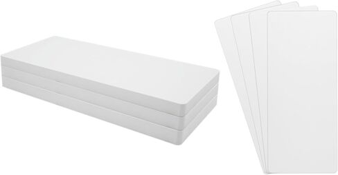 (30) بطاقات مقسم 12 "12" أقل من القطع الضيقة - أبيض ، 30 ميلا) - 6 "× 13 1/2" - #12NS13NWH30 in Saudi Arabia