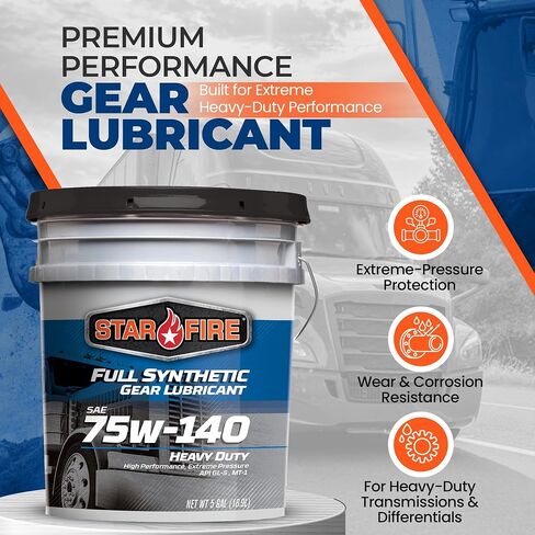 Full Synthetic 75W140 Gear Lubricant 5 Gallon Pail in Saudi Arabia