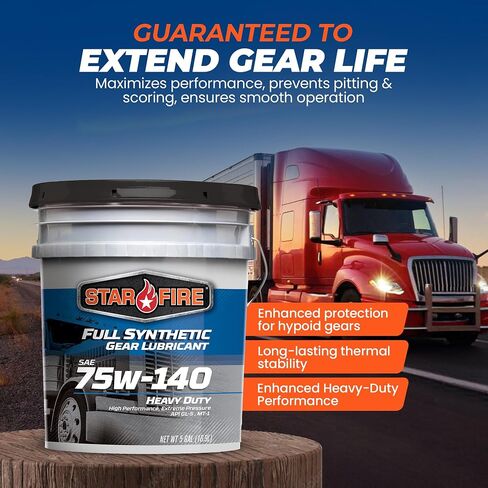Full Synthetic 75W140 Gear Lubricant 5 Gallon Pail in Saudi Arabia