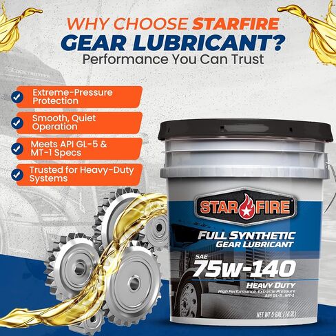 Full Synthetic 75W140 Gear Lubricant 5 Gallon Pail in Saudi Arabia