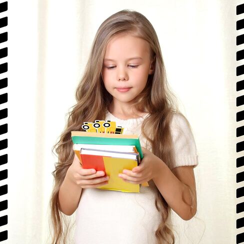 Eersida 48 Pieces Lagmarks Bulk for Kids 2 Styles Classroom Book Marks Cute Book Book Bus School Bus و Pencil Patter in Saudi Arabia
