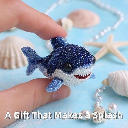 مجموعة Octopus Bead Pead Tembroidery ، مستلزمات تطريز DIY Ocean موضوع مع ورقة تعليمات كاملة اللون ، للمبتدئين المصنوع يدويًا ، هدية ديكور المنزل (Octopus B) in Saudi Arabia
