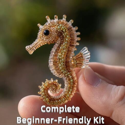 مجموعة Octopus Bead Pead Tembroidery ، مستلزمات تطريز DIY Ocean موضوع مع ورقة تعليمات كاملة اللون ، للمبتدئين المصنوع يدويًا ، هدية ديكور المنزل (Octopus B) in Saudi Arabia
