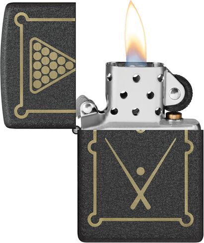 ولاعة جيب بتصميم Zippo Domino بلون أبيض غير لامع in Saudi Arabia