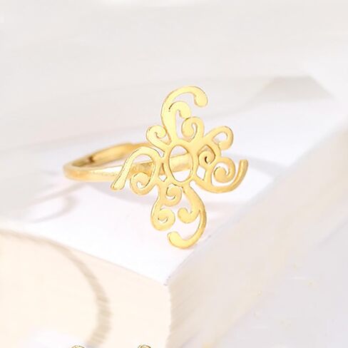 925 Sterling Silver Claw Ring Blanks قواعد حلقة إصبع قابلة للتعديل لأحجار الكيمستات غير المنتظمة Cabochon Settings Rings DIY لصنع المجوهرات in Kuwait