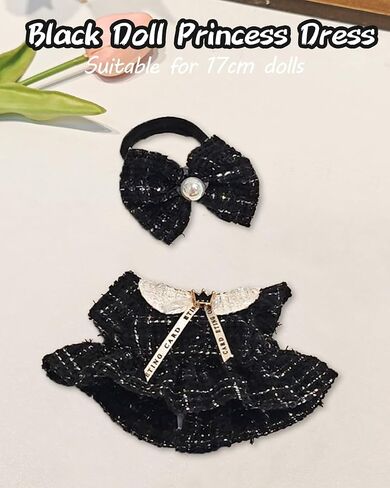 Suitable 17 cm Doll Fashion Clothing Chic Doll Dress Up Clothes Accessories (No Dolls) in Saudi Arabia