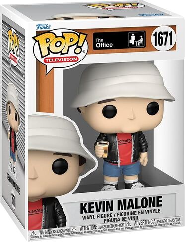 Funko Pop! Television: The Office - Kevin Malone - Collectable Vinyl Figure - Gift Idea - Official Merchandise - Toys for Kids & Adults - TV Fans - Model Figure for Collectors and Display in Saudi Arabia