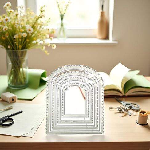Nesting Arch Die Cuts Embossing Cutting Dies, for DIY Scrapbooking Photo Album Decorative Embossing Paper Dies for Card Making Templated in Saudi Arabia