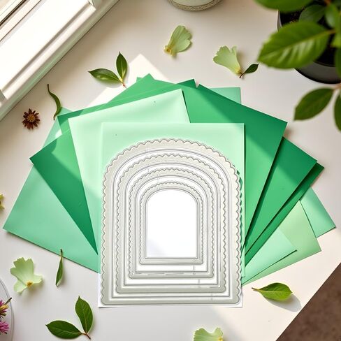 Nesting Arch Die Cuts Embossing Cutting Dies, for DIY Scrapbooking Photo Album Decorative Embossing Paper Dies for Card Making Templated in Saudi Arabia