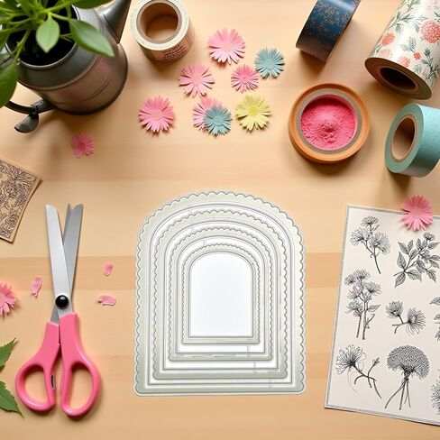 Nesting Arch Die Cuts Embossing Cutting Dies, for DIY Scrapbooking Photo Album Decorative Embossing Paper Dies for Card Making Templated in Saudi Arabia