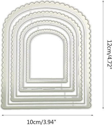 Nesting Arch Die Cuts Embossing Cutting Dies, for DIY Scrapbooking Photo Album Decorative Embossing Paper Dies for Card Making Templated in Saudi Arabia
