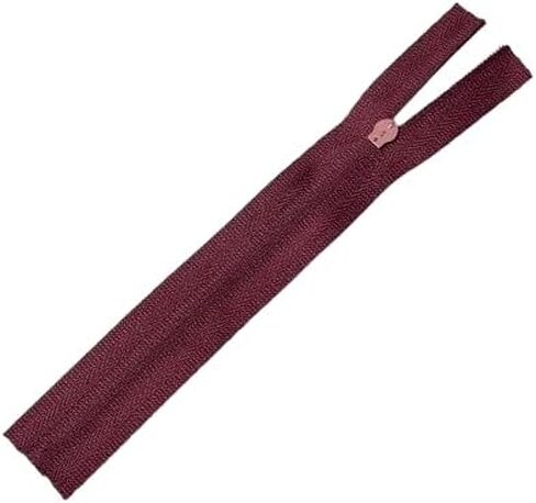 Nylon Invisible Zipper for Sewing #3, Multiple Sizes 7-18 Inch, Garment Making Craft Supplies, Tailor Tools (Brown, 7 Inch) in Saudi Arabia