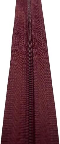 Nylon Invisible Zipper for Sewing #3, Multiple Sizes 7-18 Inch, Garment Making Craft Supplies, Tailor Tools (Brown, 7 Inch) in Saudi Arabia
