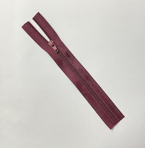Nylon Invisible Zipper for Sewing #3, Multiple Sizes 7-18 Inch, Garment Making Craft Supplies, Tailor Tools (Brown, 7 Inch) in Saudi Arabia