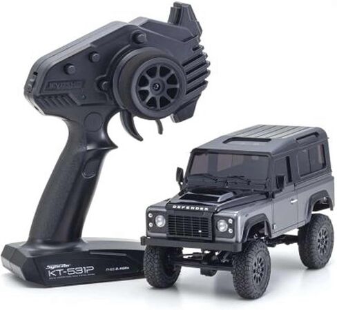 MINI-Z 4x4 readyset Land Rover Defender 90 Autobiography Corris Gray / Santorini Black 32526GM in Saudi Arabia