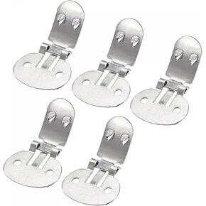 مقاطع أحذية فارغة UXCELL 31 مم × 19.5 مم من الحديد لـ DIY Decoration Silver Tone 20 PCS in Kuwait