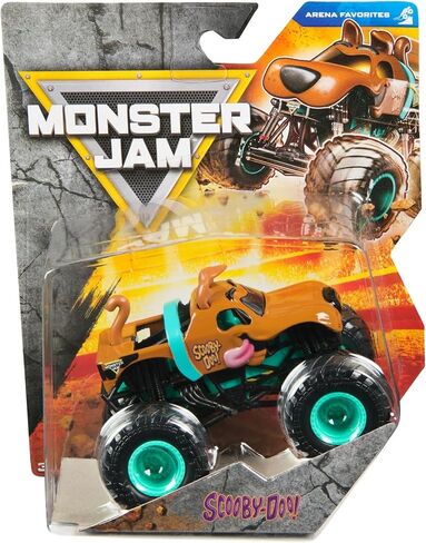 Monster Jam Scooby-Doo Die-Cast Monster Truck, 1:64 Scale, Kids Toy Vehicle, Ages 3+ in Saudi Arabia