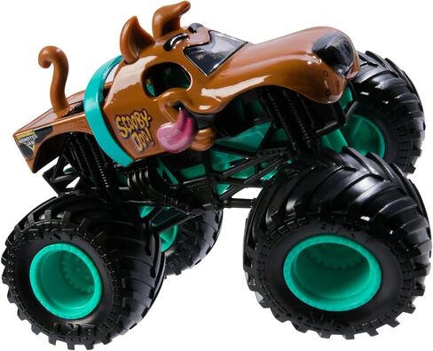 Monster Jam Scooby-Doo Die-Cast Monster Truck, 1:64 Scale, Kids Toy Vehicle, Ages 3+ in Saudi Arabia