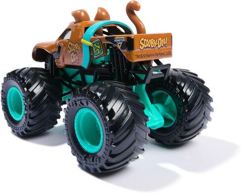 Monster Jam Scooby-Doo Die-Cast Monster Truck, 1:64 Scale, Kids Toy Vehicle, Ages 3+ in Saudi Arabia