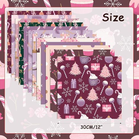 24 Sheets Christmas Pattern Pad 11.8'' x 11.8'' – Nutcracker Ballet Scrapbook Paper, Nutcracker Ballet Patterned Double-Sided Cardstock Paper for Xmas Crafts & DIY Card Making, Origami, Scrapbooking in Saudi Arabia
