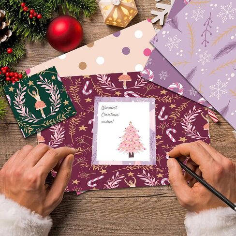 24 Sheets Christmas Pattern Pad 11.8'' x 11.8'' – Nutcracker Ballet Scrapbook Paper, Nutcracker Ballet Patterned Double-Sided Cardstock Paper for Xmas Crafts & DIY Card Making, Origami, Scrapbooking in Saudi Arabia