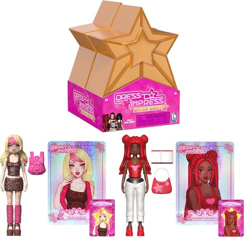 Dress to Impress - Mystery Model Minifigure 2-Pack (4" Tall, Series 1) [Includes DLC] in Saudi Arabia