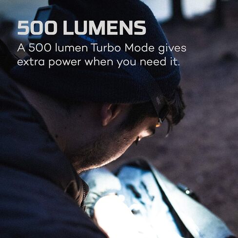 NEBO Einstein Powerful 600 Lumen Headlamp and Worklight with Rechargeable Batteries, Compact Low-Profile Headlamp in Saudi Arabia