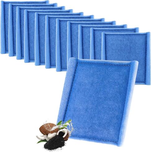 Aquarium Filter Cartridge Replacement Rite-Size A Filter Cartridges Compatible with MarineLand Penguin Power Filters 75 & 100 and for Aqua-Tech(EZ-Change #1) 5-15 Power Filters, 10 Pack in Kuwait