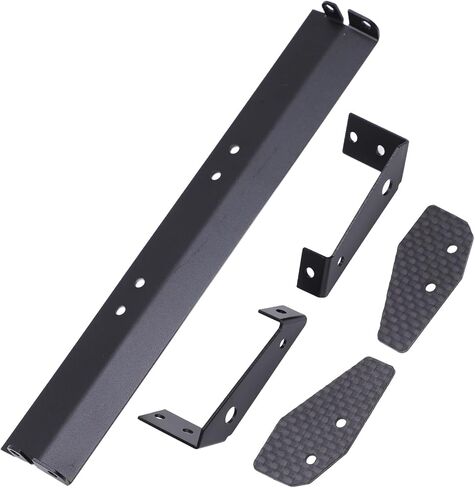RC Rear Wing Aluminum Alloy Carbon Fiber Spoiler Tail Wing High Performance Upgrade for 1/10 Remote Control Car Black 165mm in Saudi Arabia