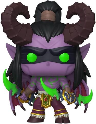 Pop Games: World of Warcraft - Illidan with Warglaive of Azzinoth Vinyl Figure Included with Box Protector Compatible for Funko in Saudi Arabia