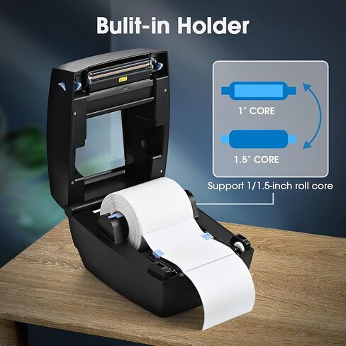Thermal Label Printer-IDPRT SP420 Shipping ، Maker USB ، طابعة تسمية عالية السرعة 150 مم/S-4X6 لنظام Windows & Mac ، متوافق مع UPS و Amazon و eBay و ECT. (متجدد) in Saudi Arabia