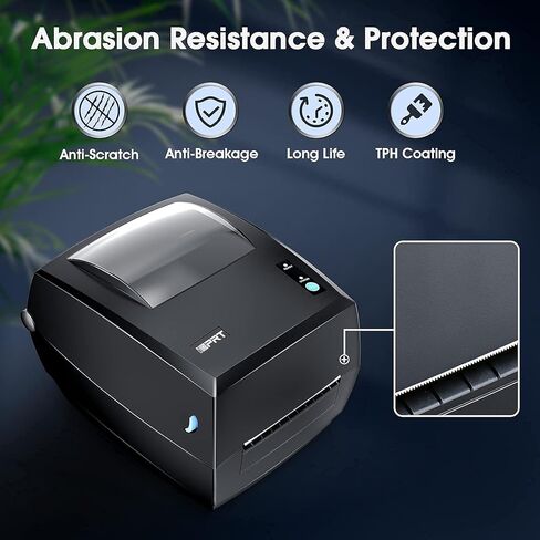 Thermal Label Printer-IDPRT SP420 Shipping ، Maker USB ، طابعة تسمية عالية السرعة 150 مم/S-4X6 لنظام Windows & Mac ، متوافق مع UPS و Amazon و eBay و ECT. (متجدد) in Saudi Arabia