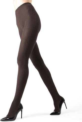 MeMoi Portland Side Cable Knit Sweater Tights in Saudi Arabia