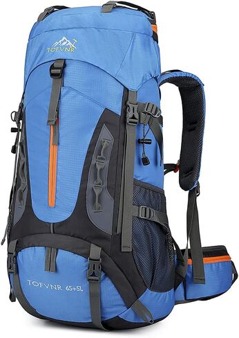 70L Large Capacity Waterproof Ultralight Hiking Backpack with Rain Cover Outdoor Travel Daypack for Climbing Camping in Saudi Arabia