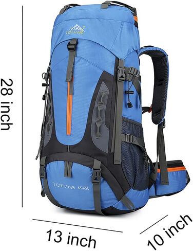 70L Large Capacity Waterproof Ultralight Hiking Backpack with Rain Cover Outdoor Travel Daypack for Climbing Camping in Saudi Arabia