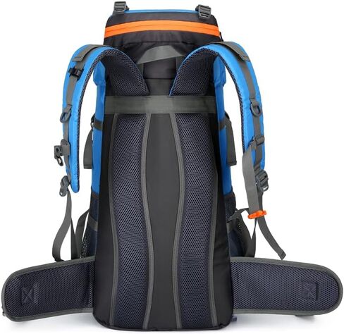 70L Large Capacity Waterproof Ultralight Hiking Backpack with Rain Cover Outdoor Travel Daypack for Climbing Camping in Saudi Arabia