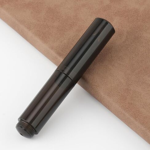 Majohn Wancai Mini Eyedropper Fountain Pen Fine Nib, Pearl Purple Resin Pocket Size Travel Short Pen in Kuwait
