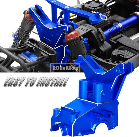 RC Composite Front Rear Upper Gearbox Covers and Shock Tower Upgrades for 1/10 Big Rock 3S BLX,Granite/Senton 3S BLX,Granite/Senton Mega550,1/8 Typhon 3S BLX,Typhon Mega550,Green in Saudi Arabia