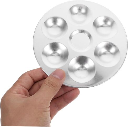 2pcs لوحة الطلاء صواني لوحة لوحة للألوان المائية و DIY أنماط أنماط أنماط فنية متعددة الاستخدامات للمحترفين in Kuwait