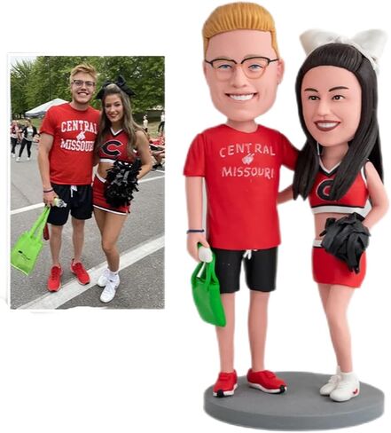 Personalized Unique Handmade Bobblehead Doll, Custom Wedding Unique Gift Based on Your Photo Action Character Couple Friend Gift in Saudi Arabia